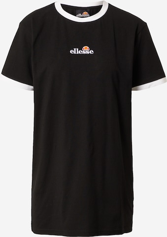 ELLESSE Shirt 'Serafina' in Zwart: voorkant