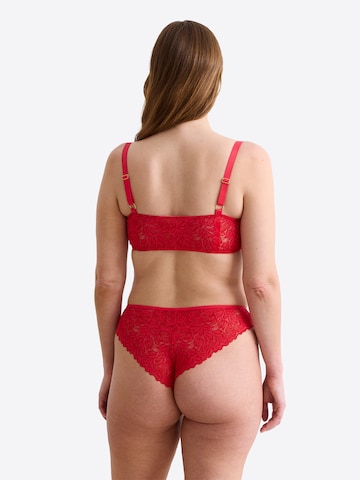 Bandeau Soutien-gorge 'Dreamy Lace' Erlich Textil en rouge