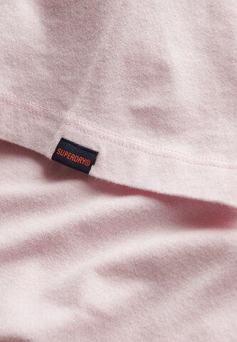 T-Shirt 'Essential' Superdry en rose