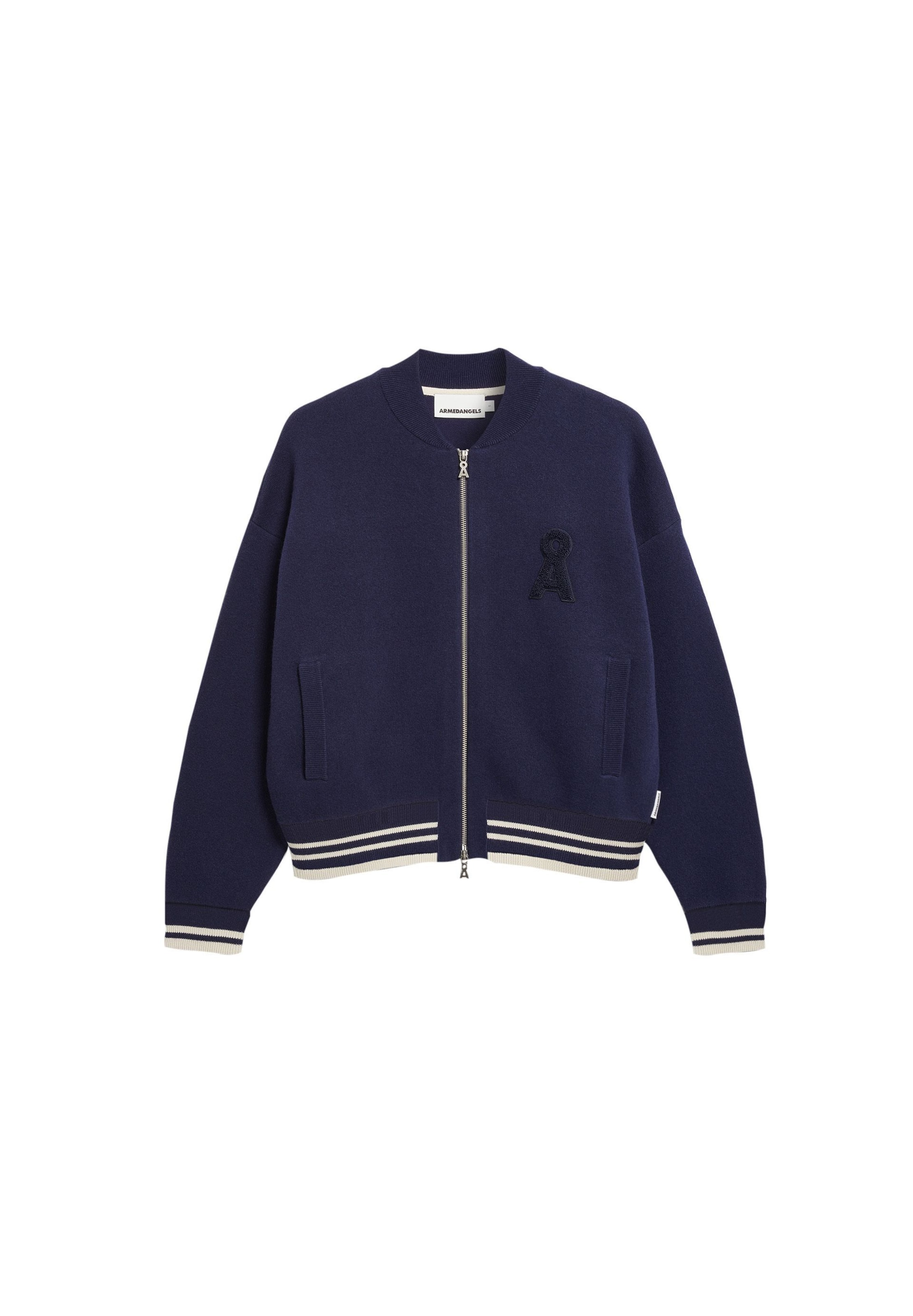 Cardigan ARMEDANGELS en bleu : devant