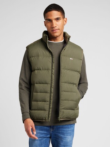 Tommy Jeans Vest in Green: front