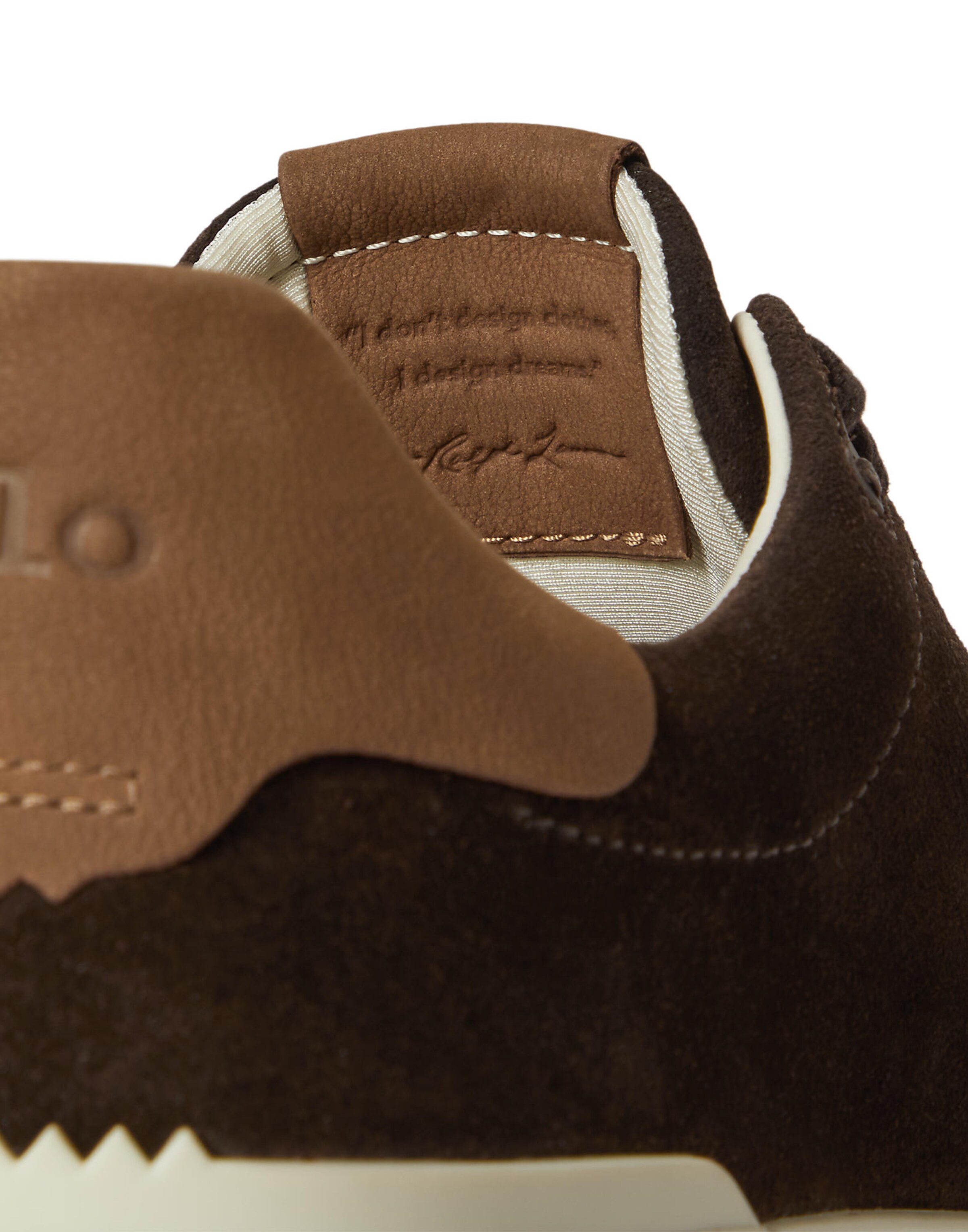 Polo Ralph Lauren Sneakers laag 'RLITE COURT' in Bruin