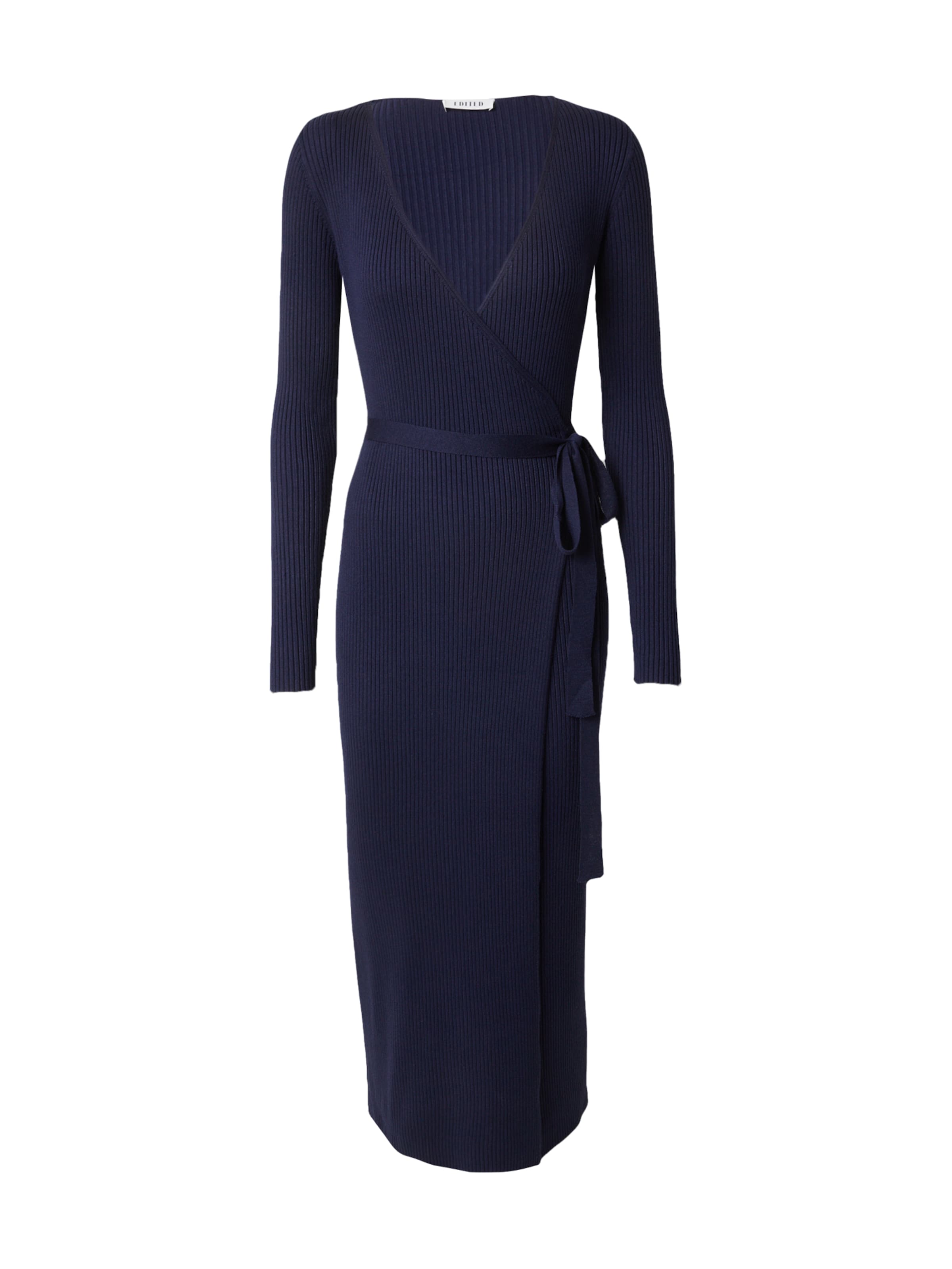 EDITED Knitted dress 'Mailien' in Blue: front