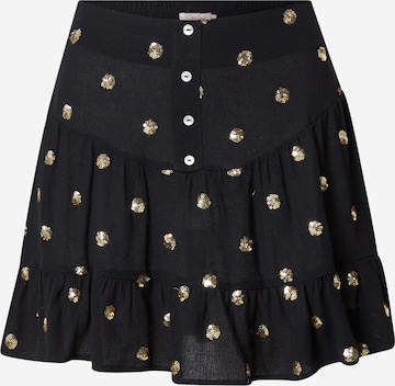 Traffic People Skirt in Black: front