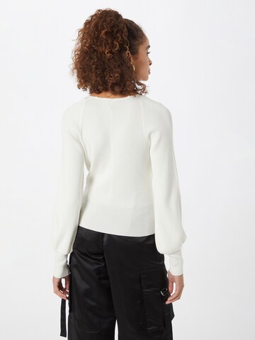 OBJECT Sweter w kolorze biały