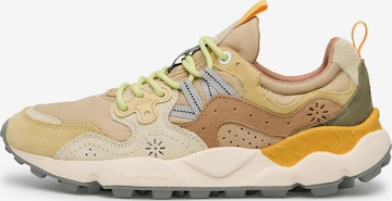 Baskets basses 'YAMANO 3 UNI' Flower Mountain en beige : devant