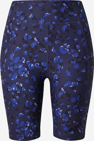 ONLY PLAY Skinny Sportbroek 'Anuki' in Blauw: voorkant