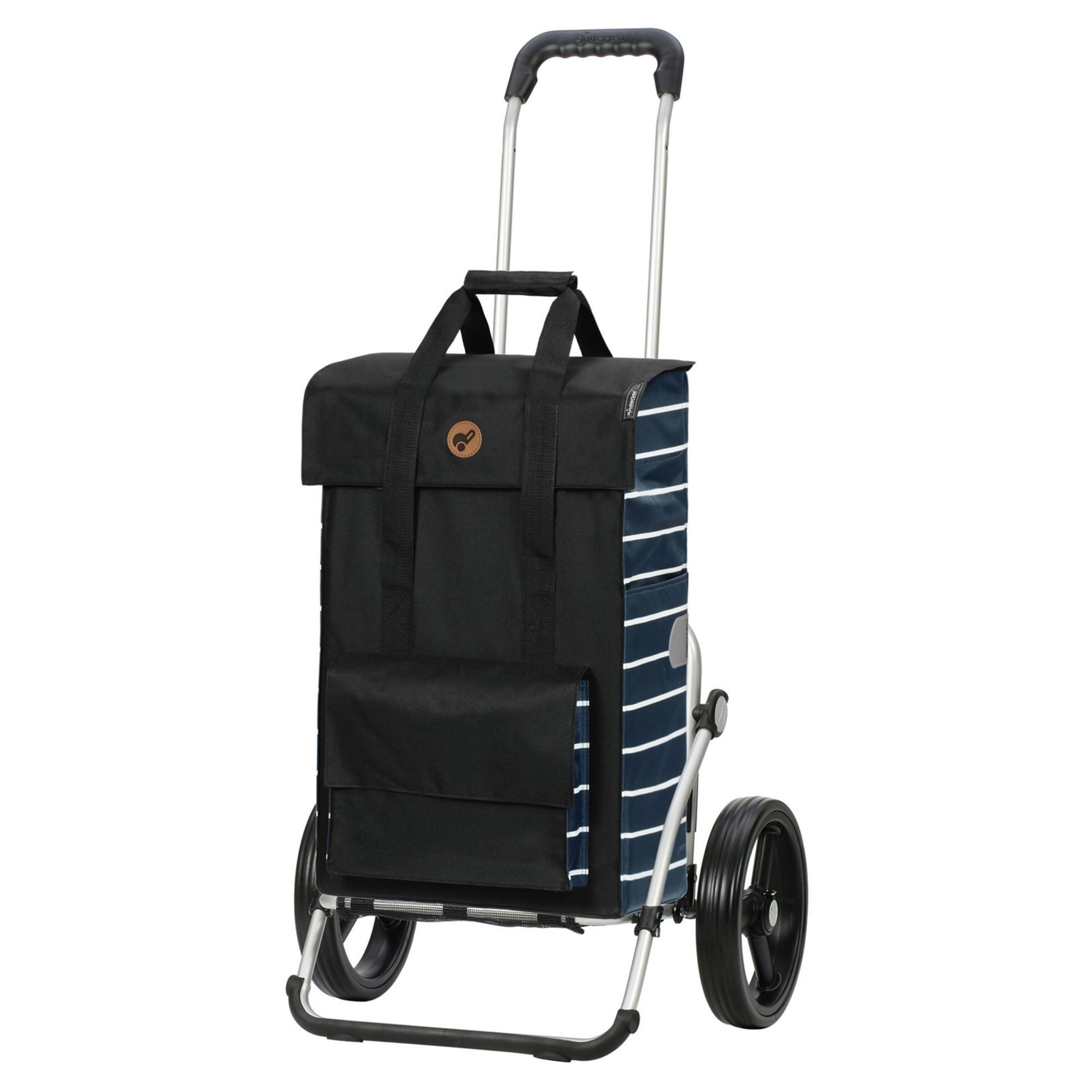 Andersen Shopper Trolley 'Jella' in Blau: Vorderseite