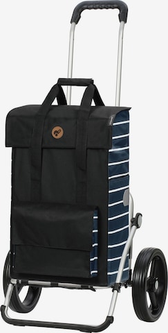 Andersen Shopper Trolley 'Jella' in Blau: Vorderseite