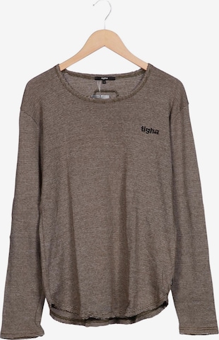 tigha Langarmshirt M in Braun: Vorderseite