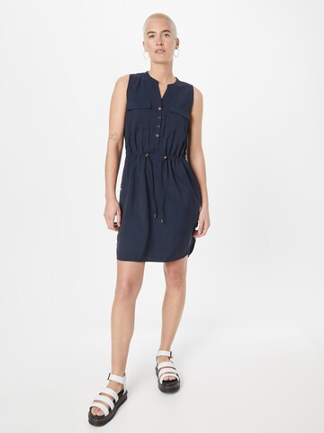 Ragwear - Vestido camisero 'ROISIN' en azul: frente