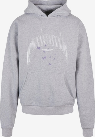 MJ Gonzales Sweatshirt 'METAMORPHOSE V.3' in Grey: front