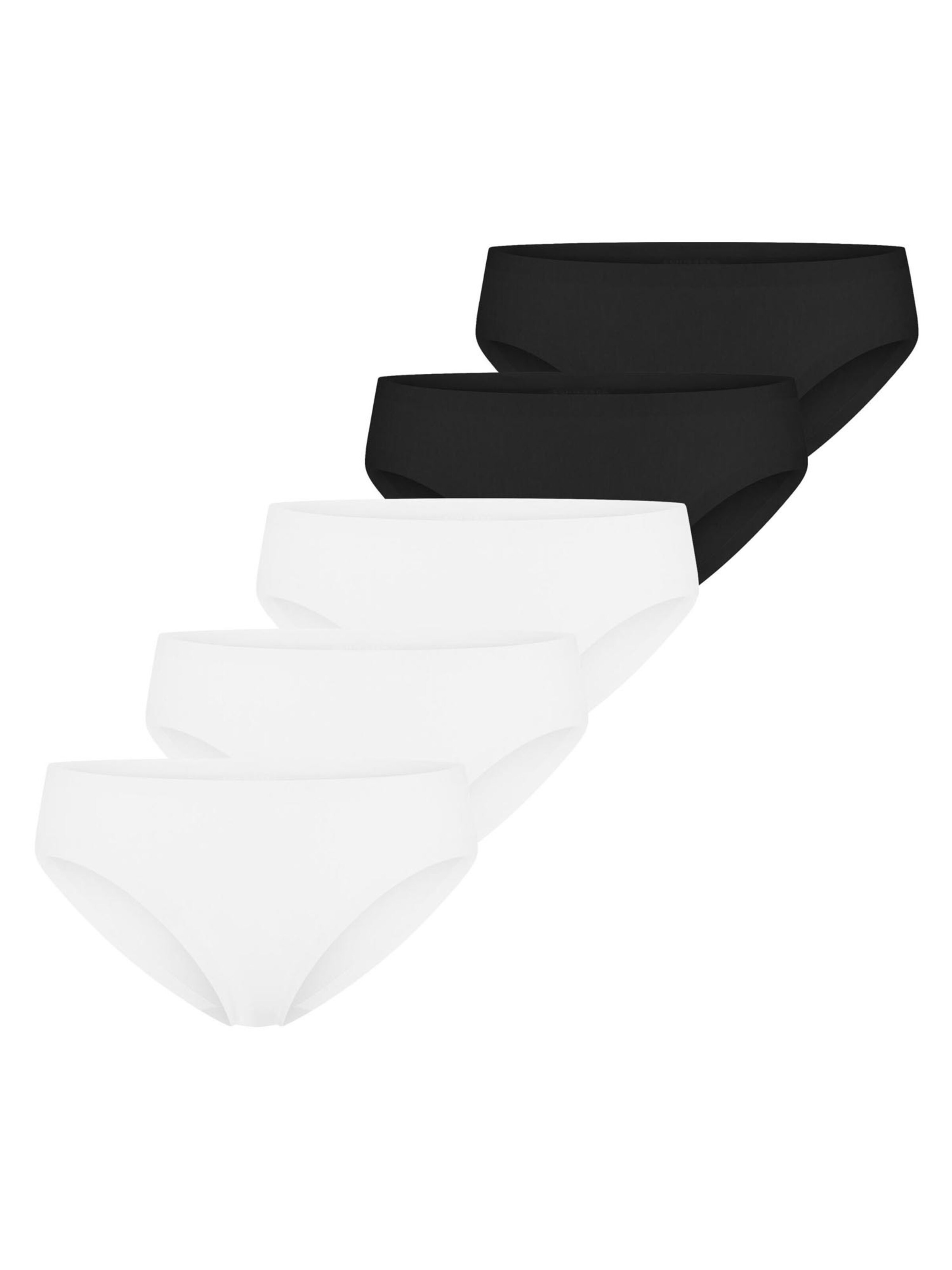 SCHIESSER Panty 'Invisible Light' in Black: front