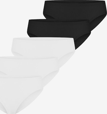 SCHIESSER Panty 'Invisible Light' in Black: front