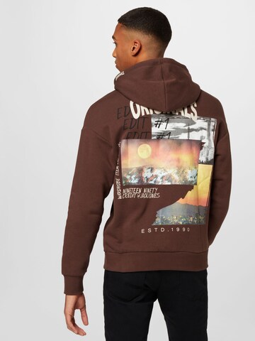 Sweat-shirt 'RAMI' JACK & JONES en marron
