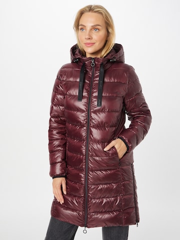 ESPRIT Zimní kabát – červená: přední strana