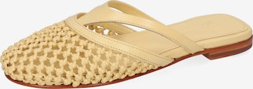 MELVIN & HAMILTON Mules 'Alivia 5' in Yellow: front