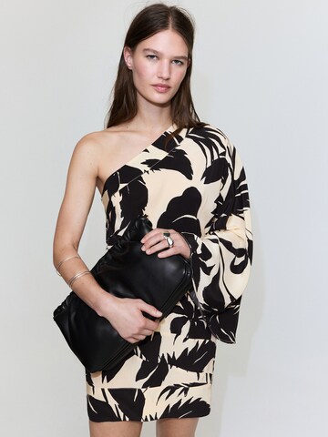MANGO Kleid 'PALM' in Beige: Vorderseite