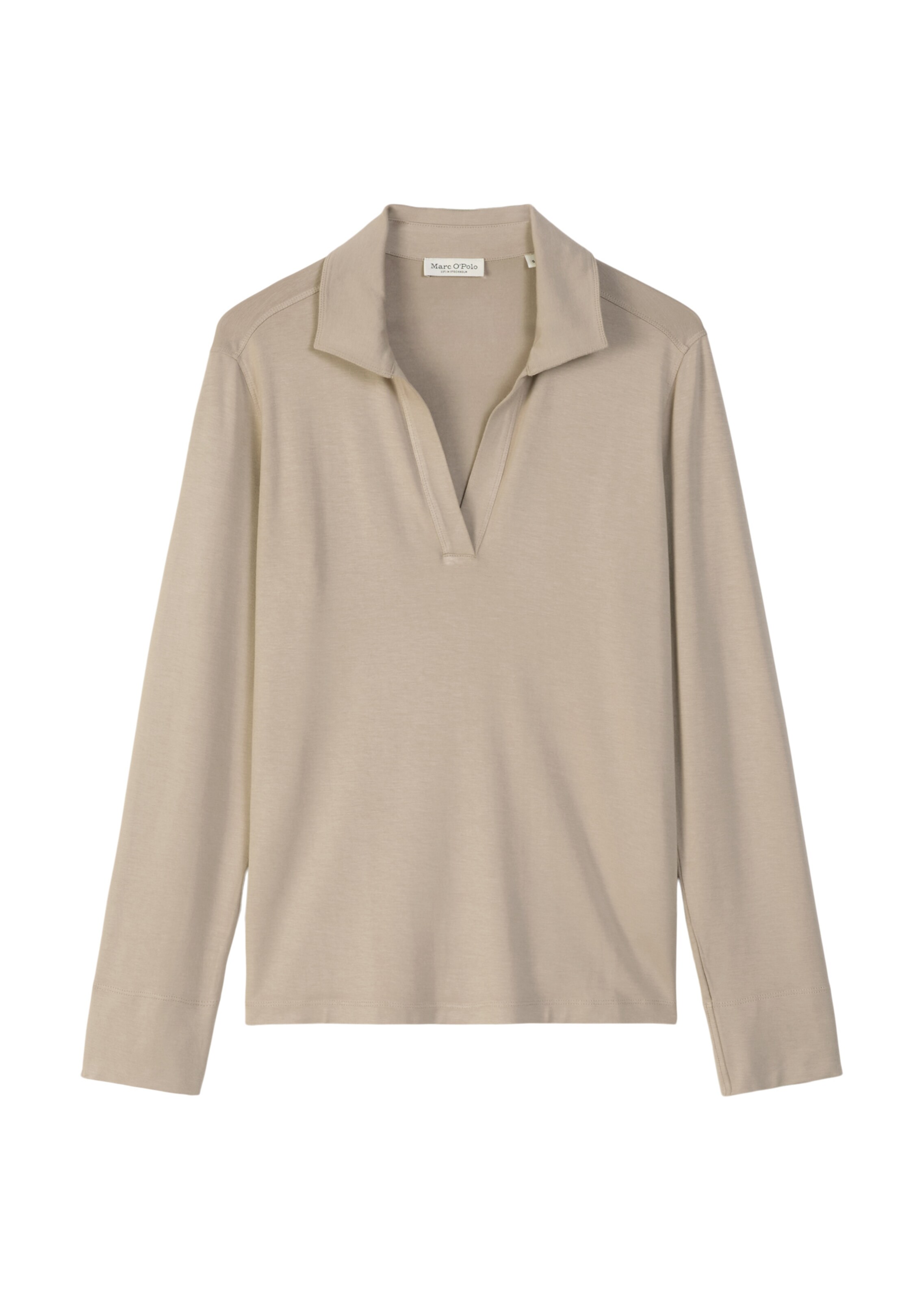 Marc O'Polo Shirt in Beige: front