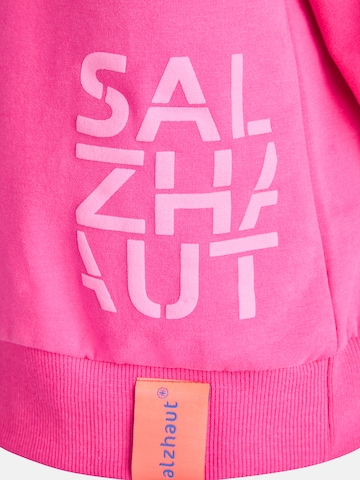 salzhaut Sweatshirt 'AGEWEREN' in Roze