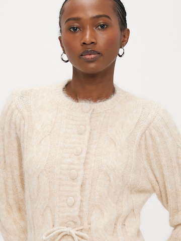 Vero Moda Petite Knit cardigan 'VMLISA' in Beige