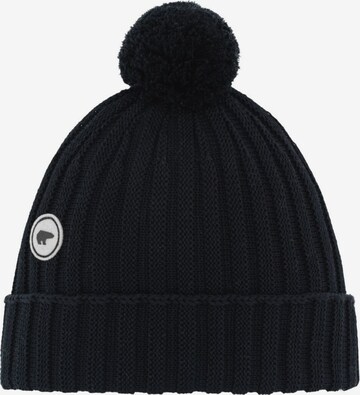 Casquette de sport Eisbär en noir : devant