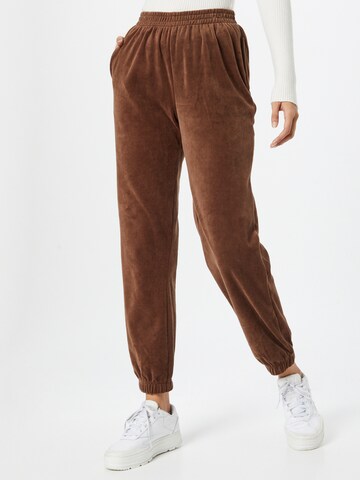 Cotton On Tapered Pants in Brown: front