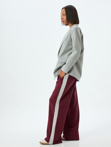 Koton Wide leg Trousers in Red