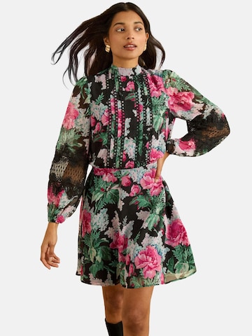 love & roses Kleid in Schwarz: Vorderseite