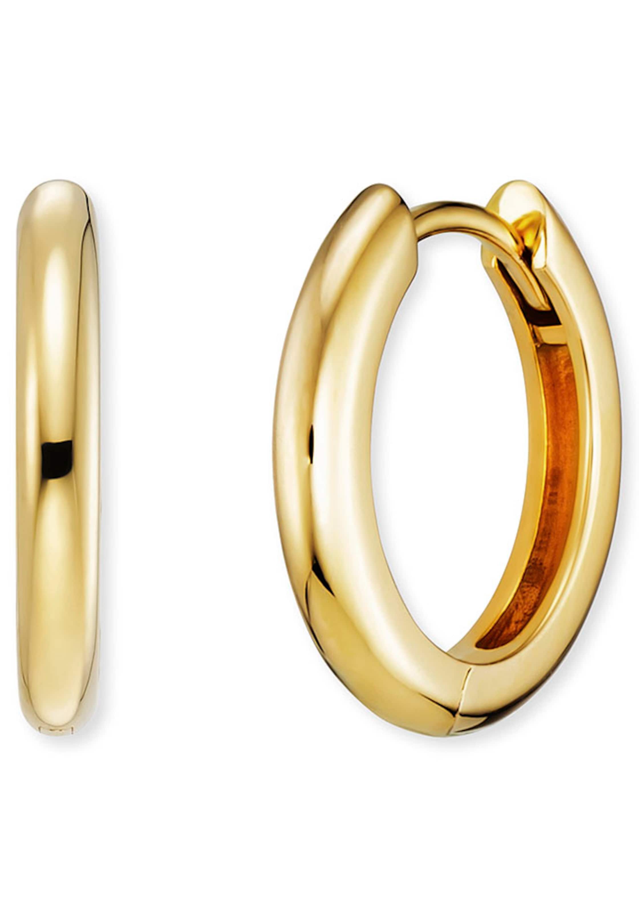 Engelsrufer Earrings in Gold: front