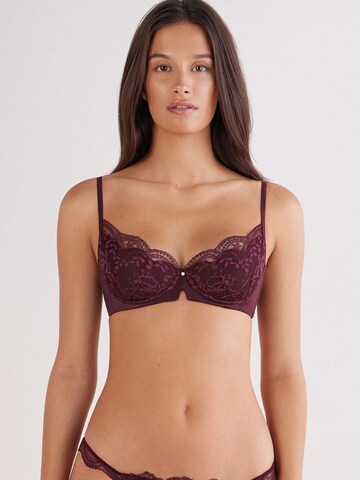 INTIMISSIMI Triangel BH in Braun: Vorderseite