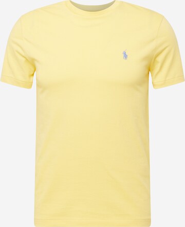 T-Shirt Polo Ralph Lauren en jaune : devant