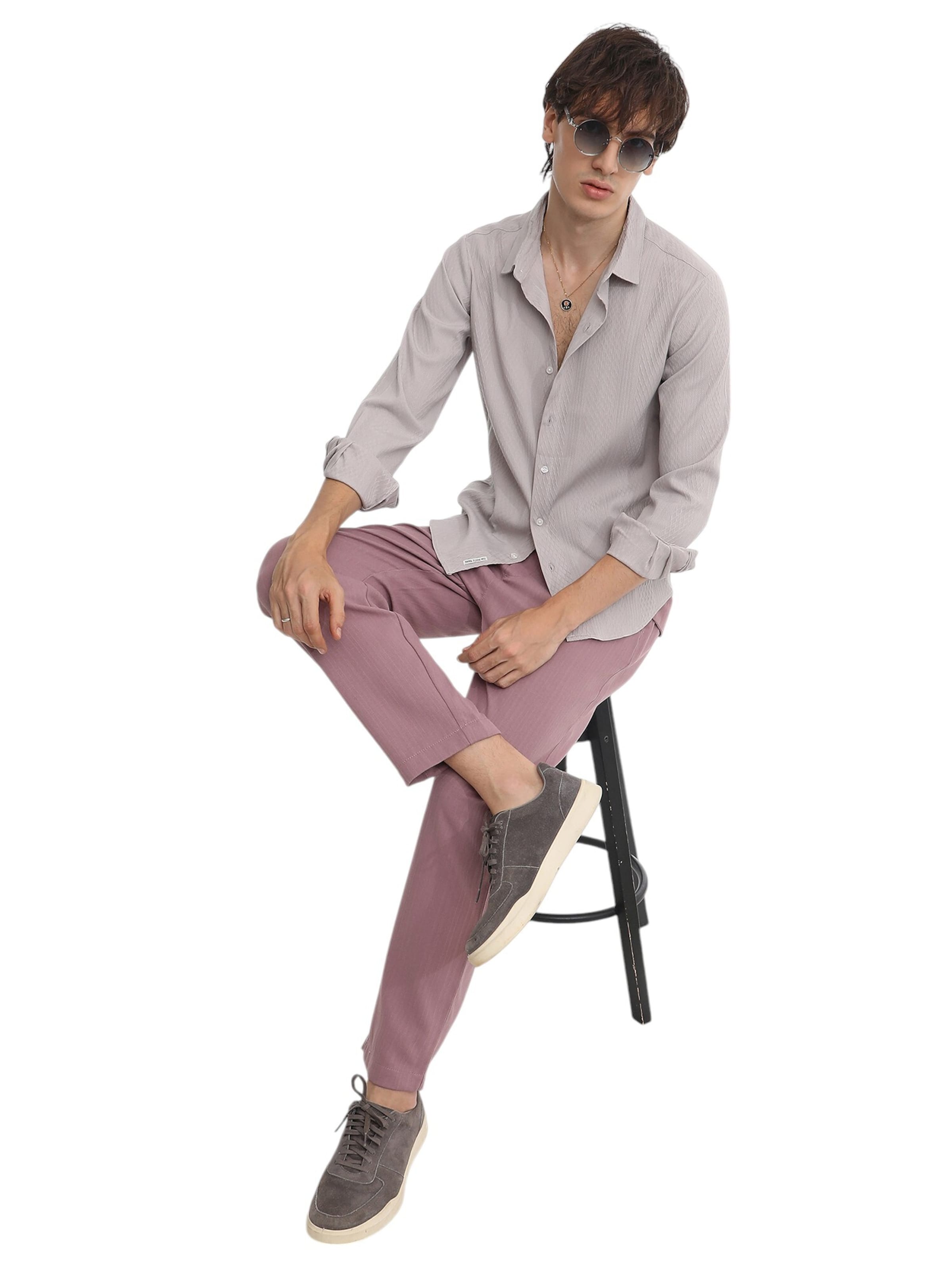 Campus Sutra Средняя посадка Рубашка 'Wendi' в Бежевый