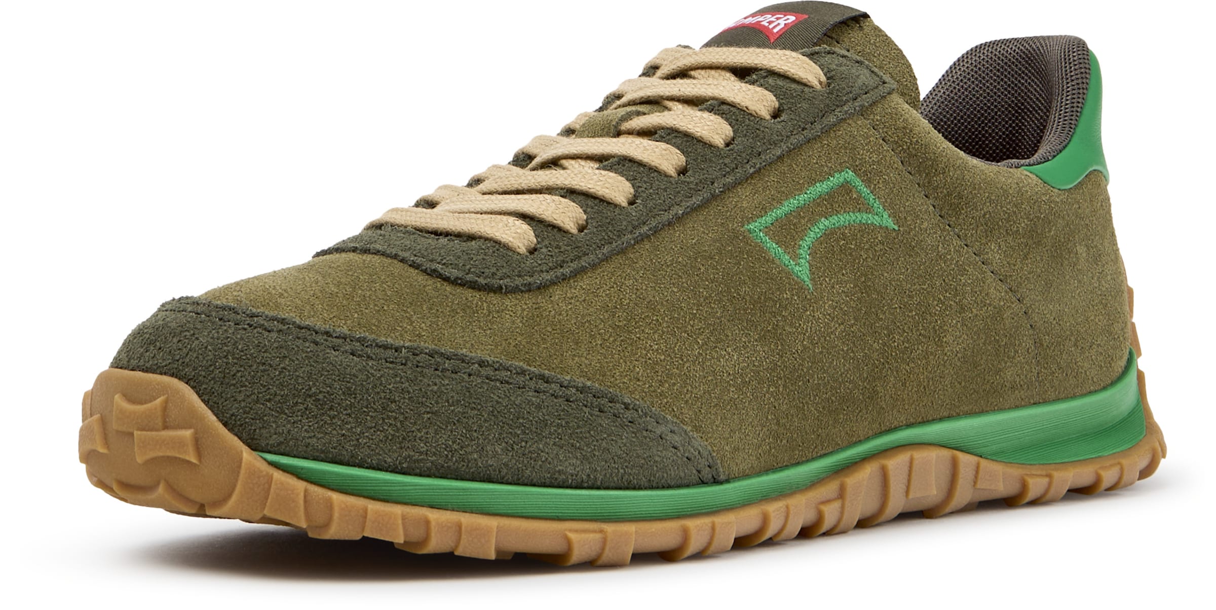 Sneaker bassa ' Drift Walk ' di CAMPER in verde: frontale