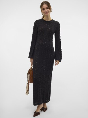 VERO MODA Knit dress 'PAOLA' in Black