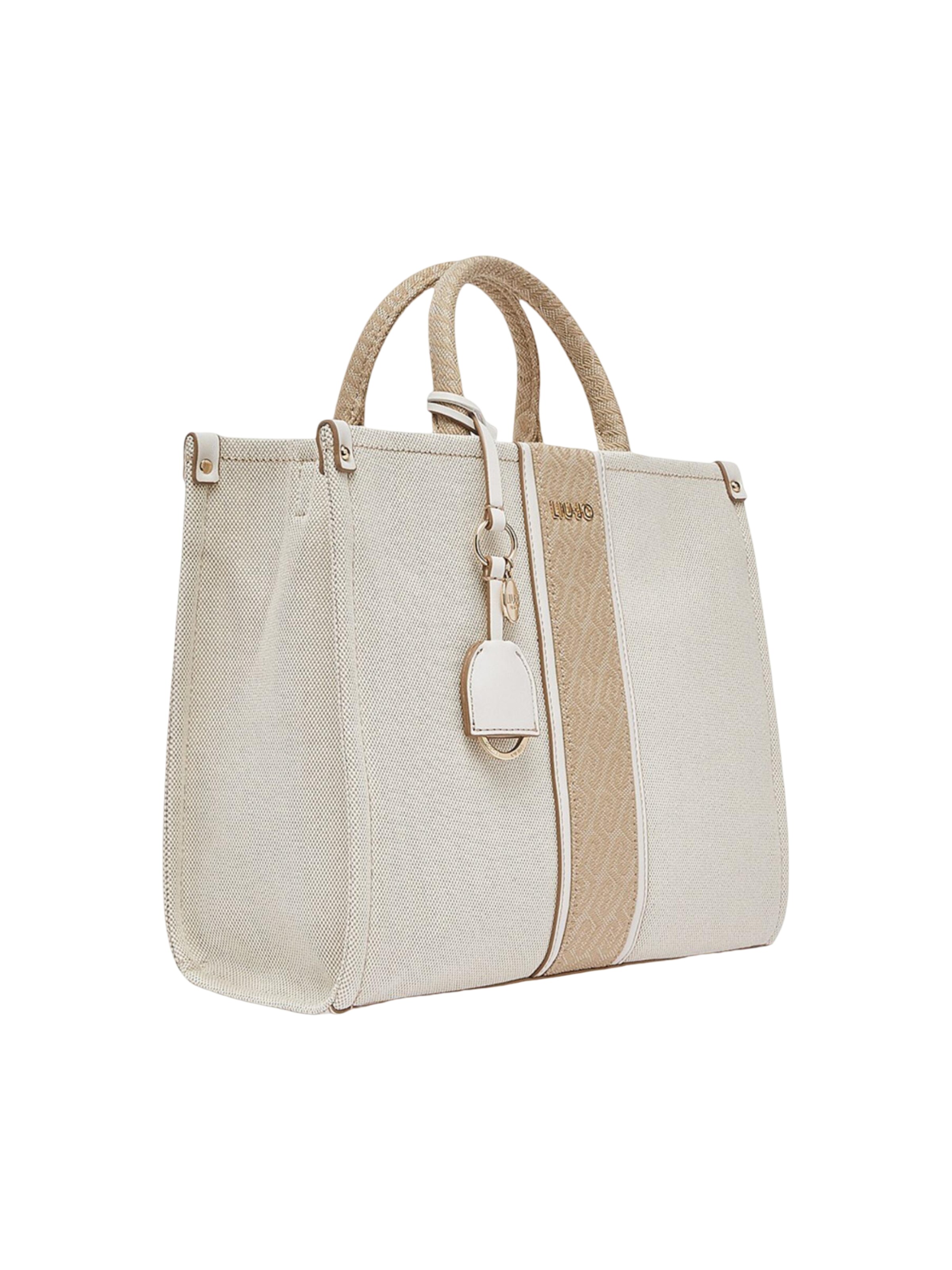 Borsa a spalla 'M TOTE AA6206 T388A' di Liu Jo in beige