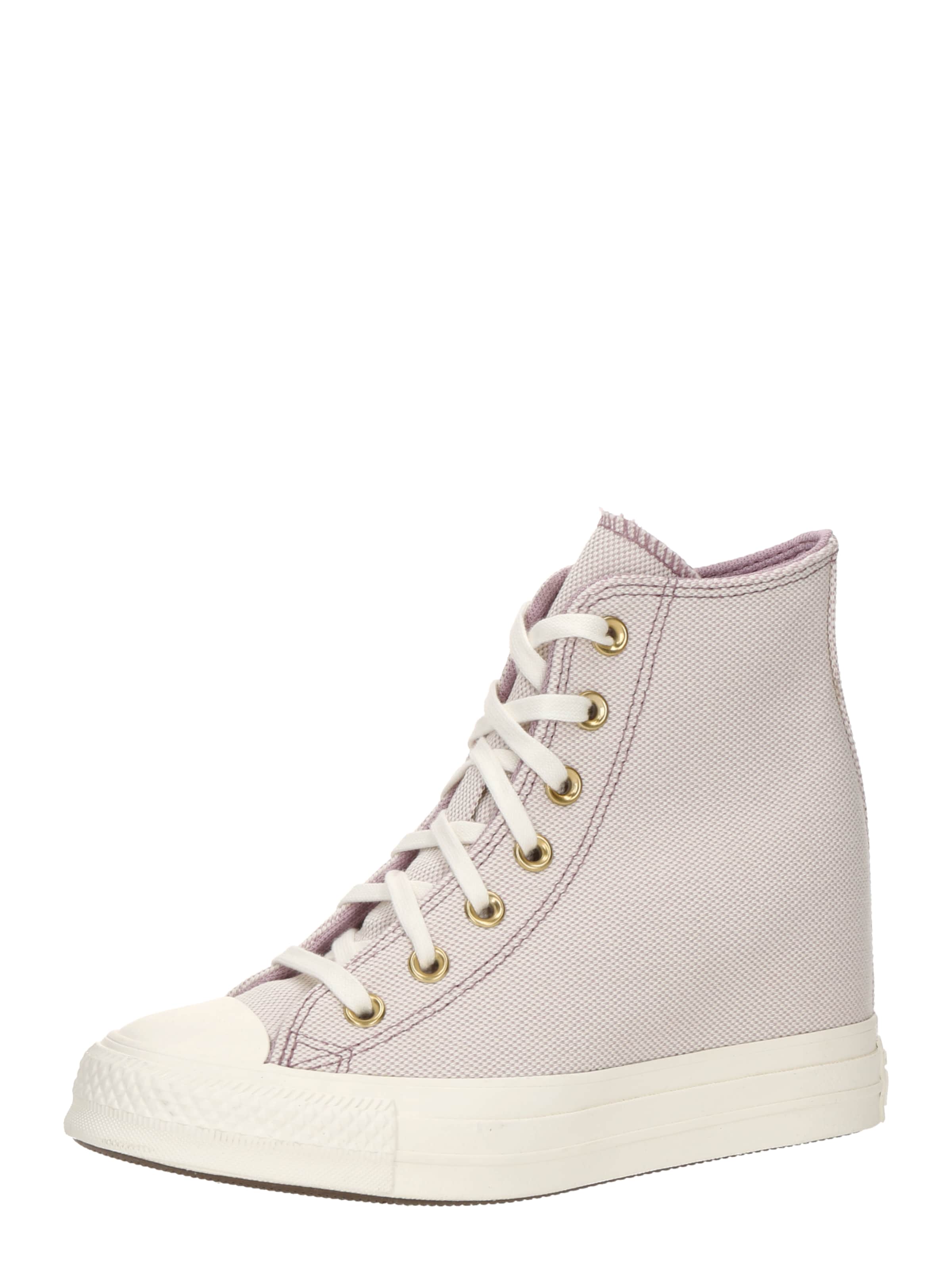Sneaker alta 'CHUCK TAYLOR ALL STAR WEDGE' di CONVERSE in lilla: frontale