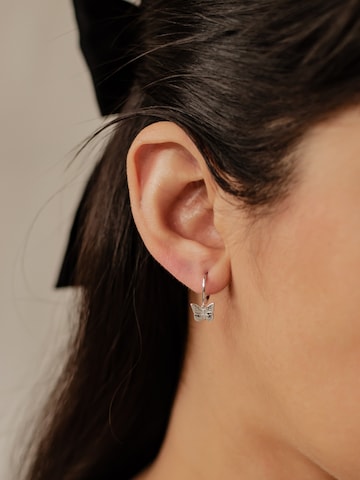 Hey Happiness Earrings 'Flutter' in Silver