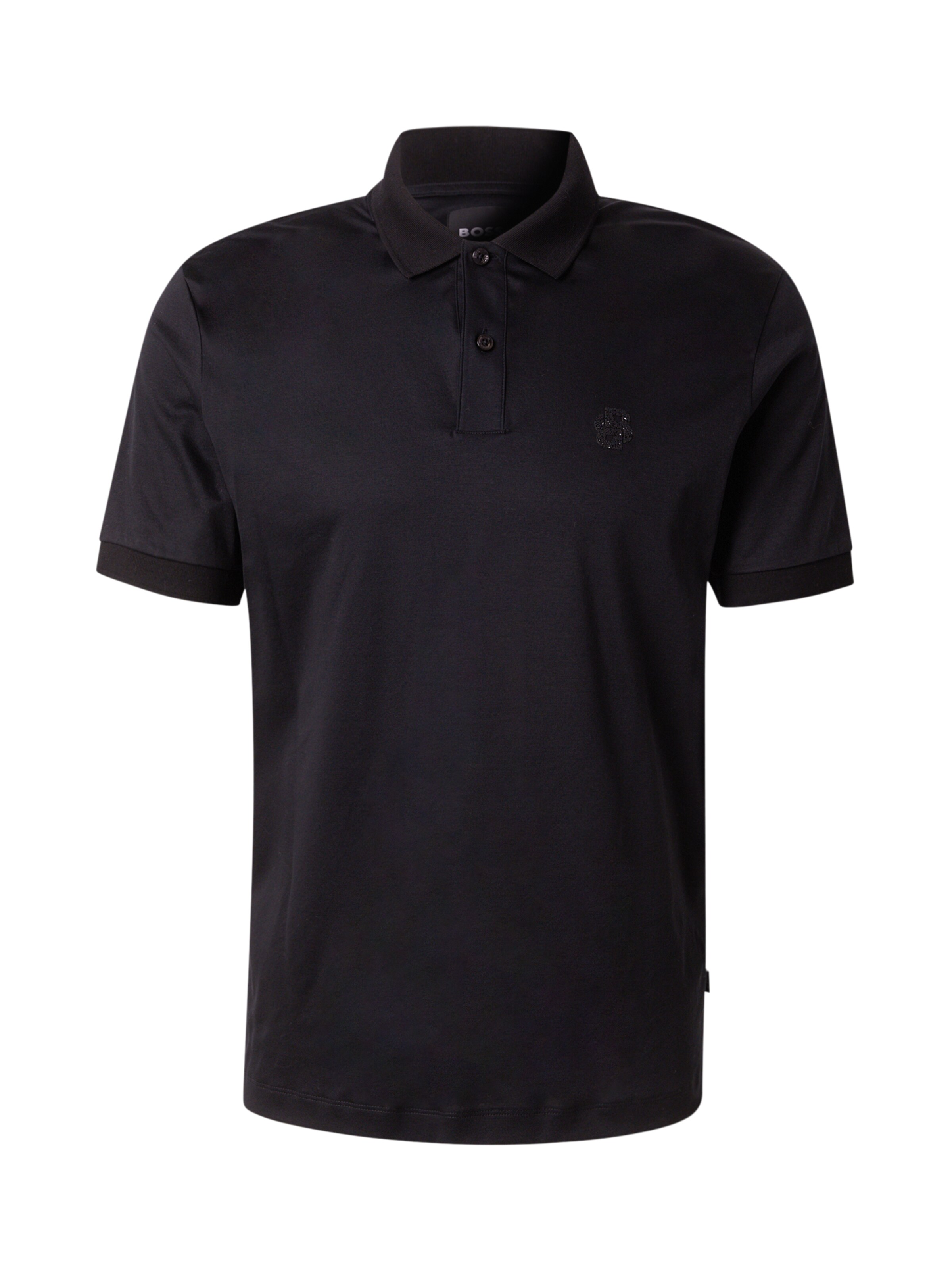 melns BOSS T-Krekls 'C-Parlay': no priekšpuses