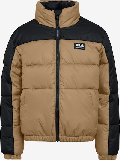 FILA Jacke in hellbraun / schwarz, Produktansicht