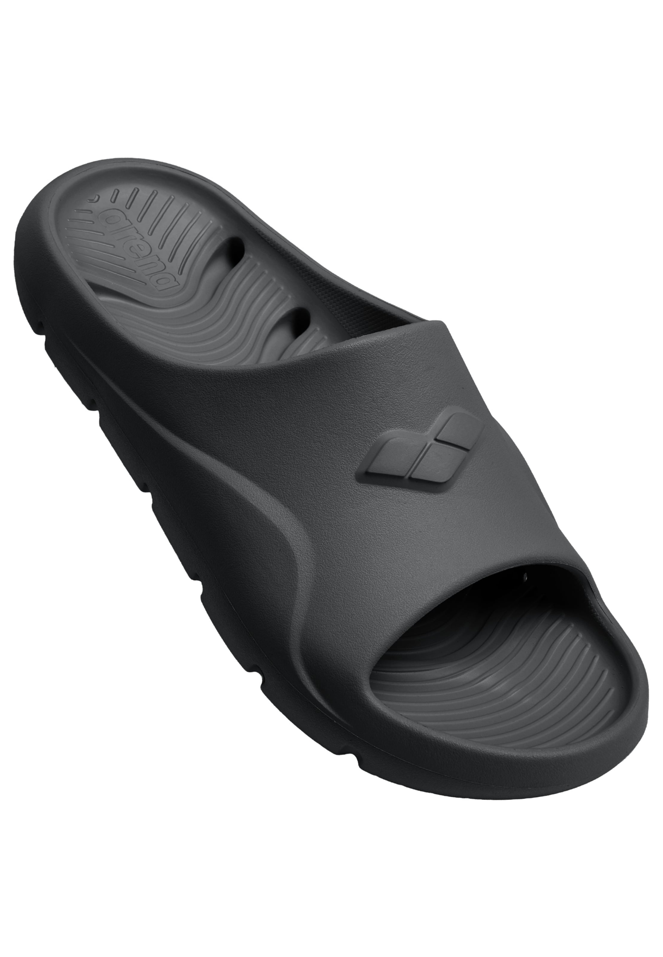 Claquettes / Tongs 'Hydrosoft Plus' ARENA en noir : devant