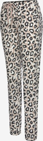 LASCANA Pyjamahose in Weiß