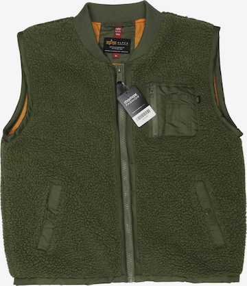 ALPHA INDUSTRIES Weste M in Grün: Vorderseite