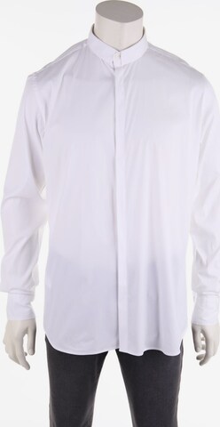 Aglini Button Up Shirt in M in White: front