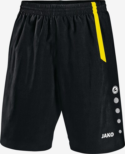 JAKO Sportbroek 'Turin' in de kleur Geel / Zwart, Productweergave