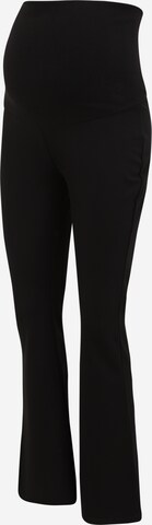 Supermom Flared Pants in Black: front