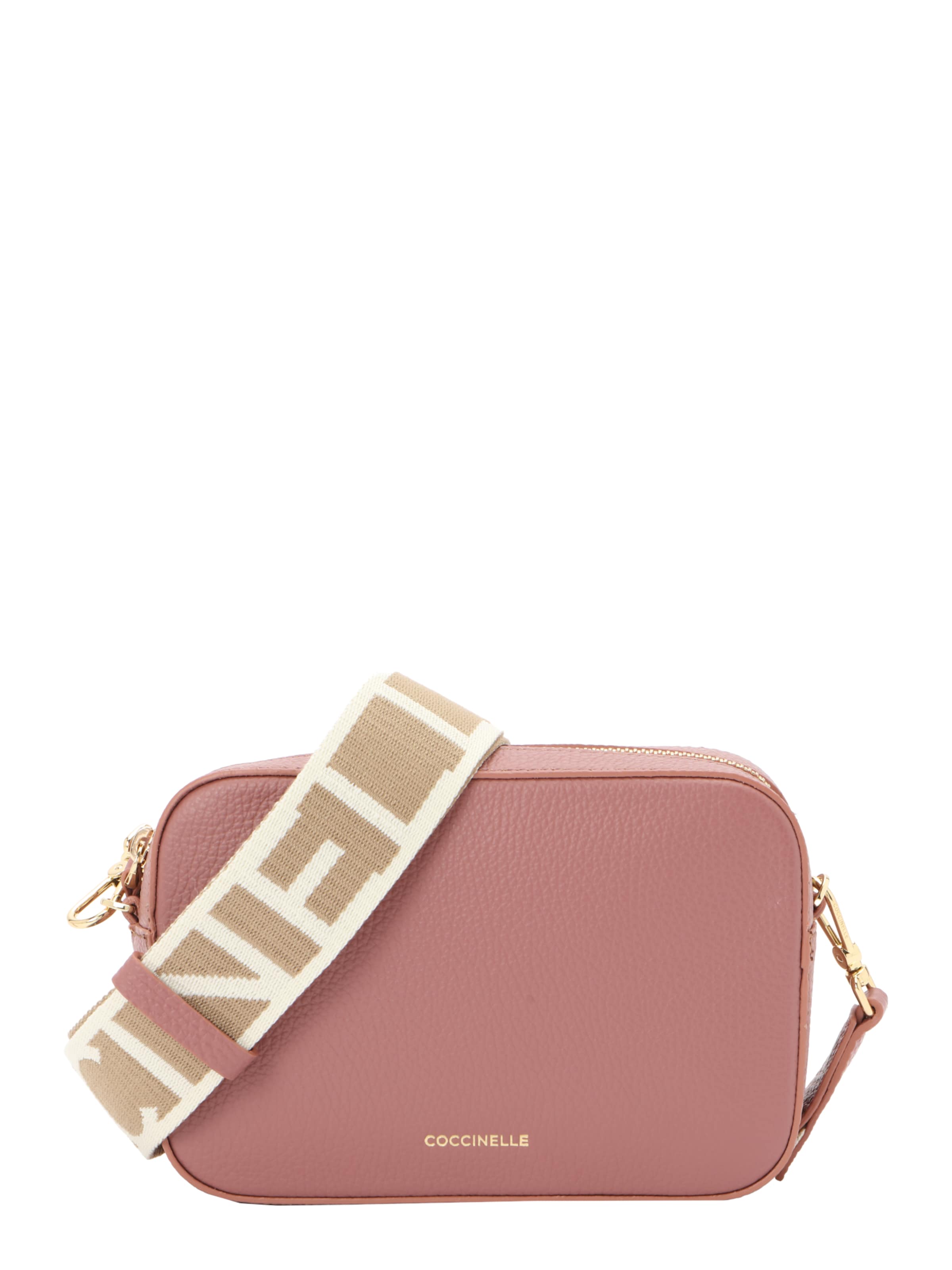Coccinelle Skuldertaske 'TEBE' i pink: forside