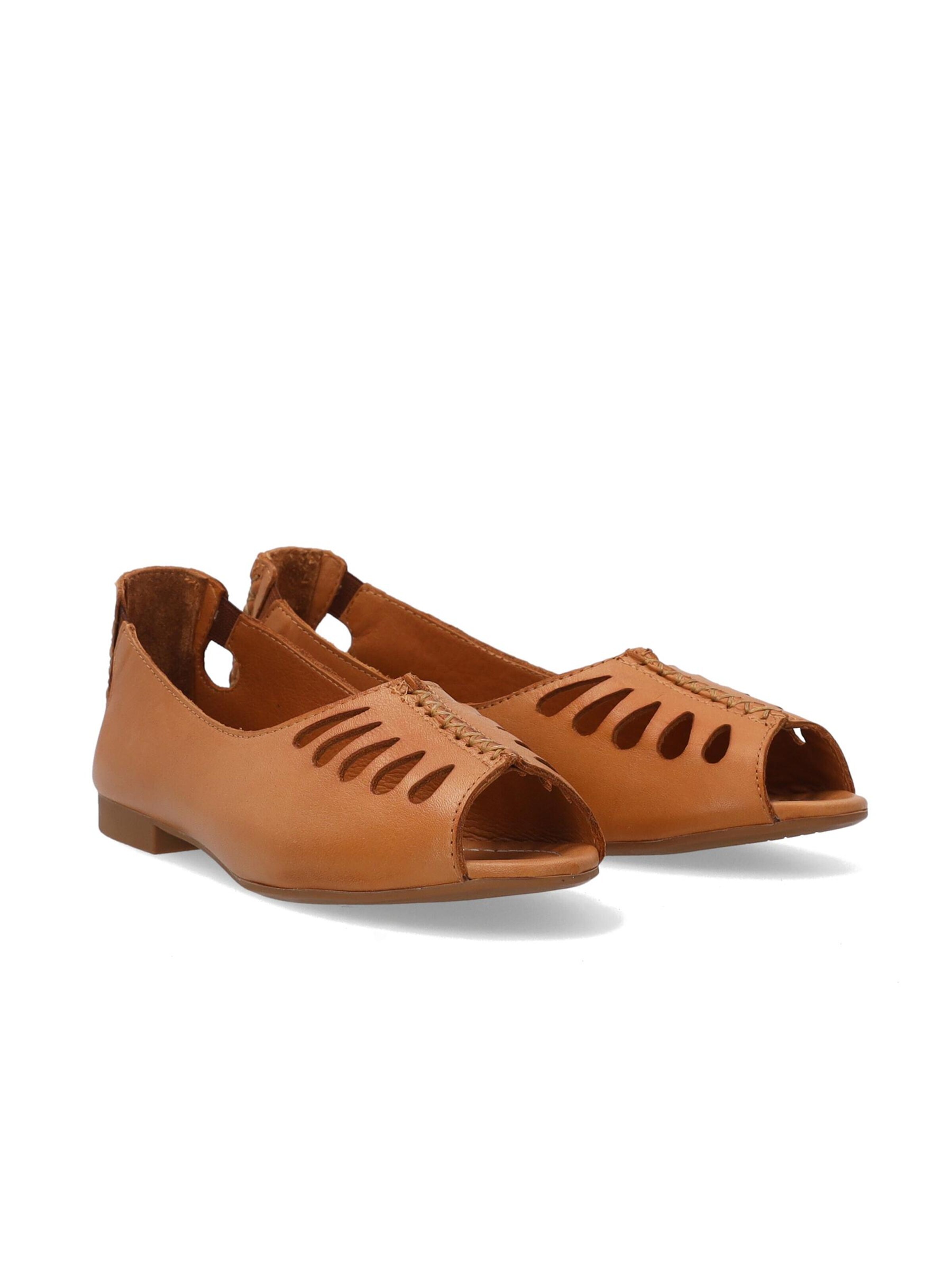 VENEZIA Ballet Flats in Brown