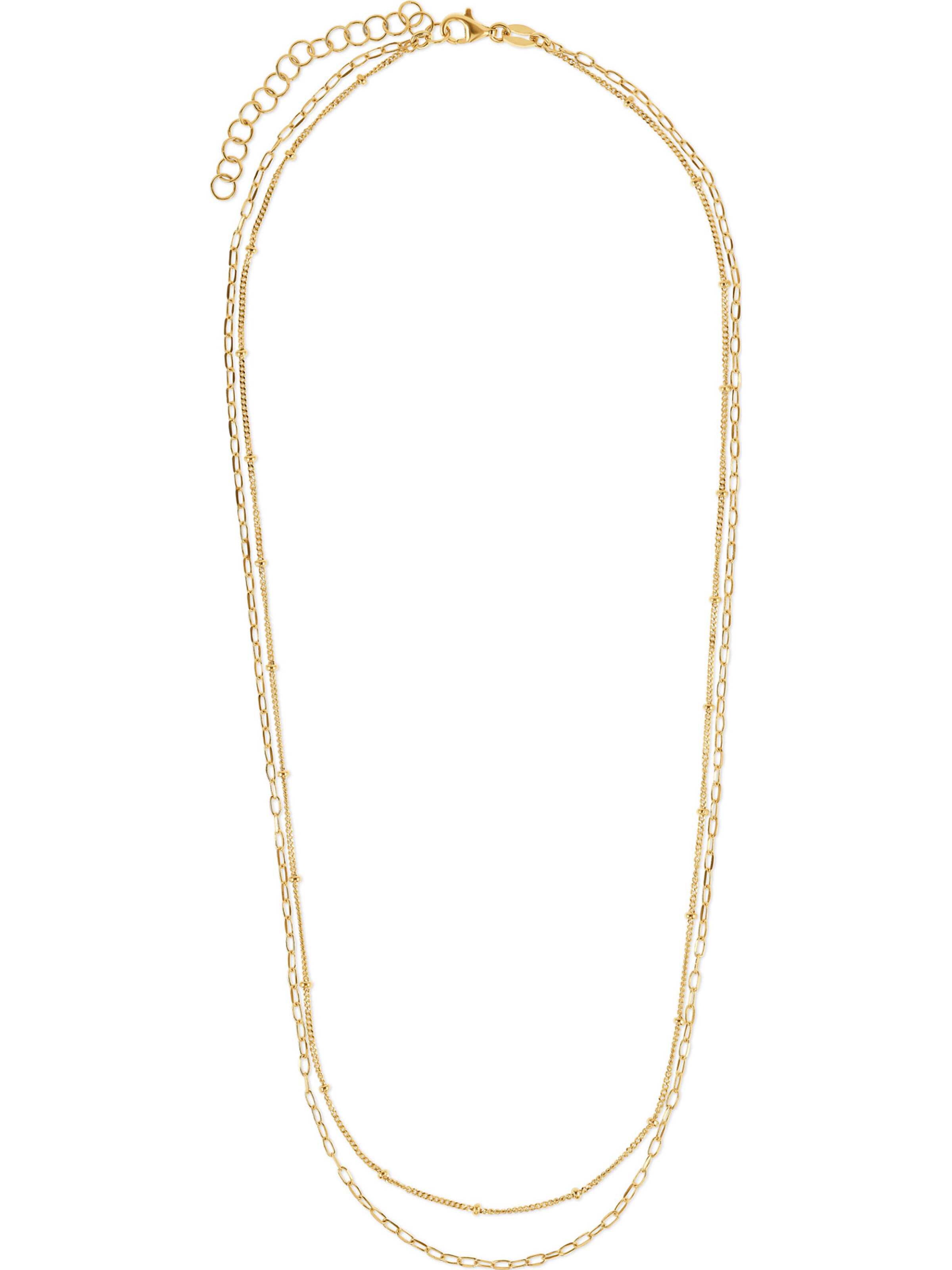FAVS Kette in Gold: Vorderseite