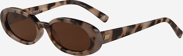 LE SPECS Sunglasses 'Outta Love' in Brown: front